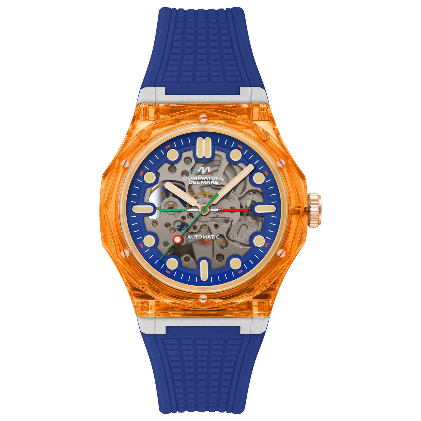 Front view of Dominatore Del Mare Ravello Men's Automatic Watch DD-8029-05