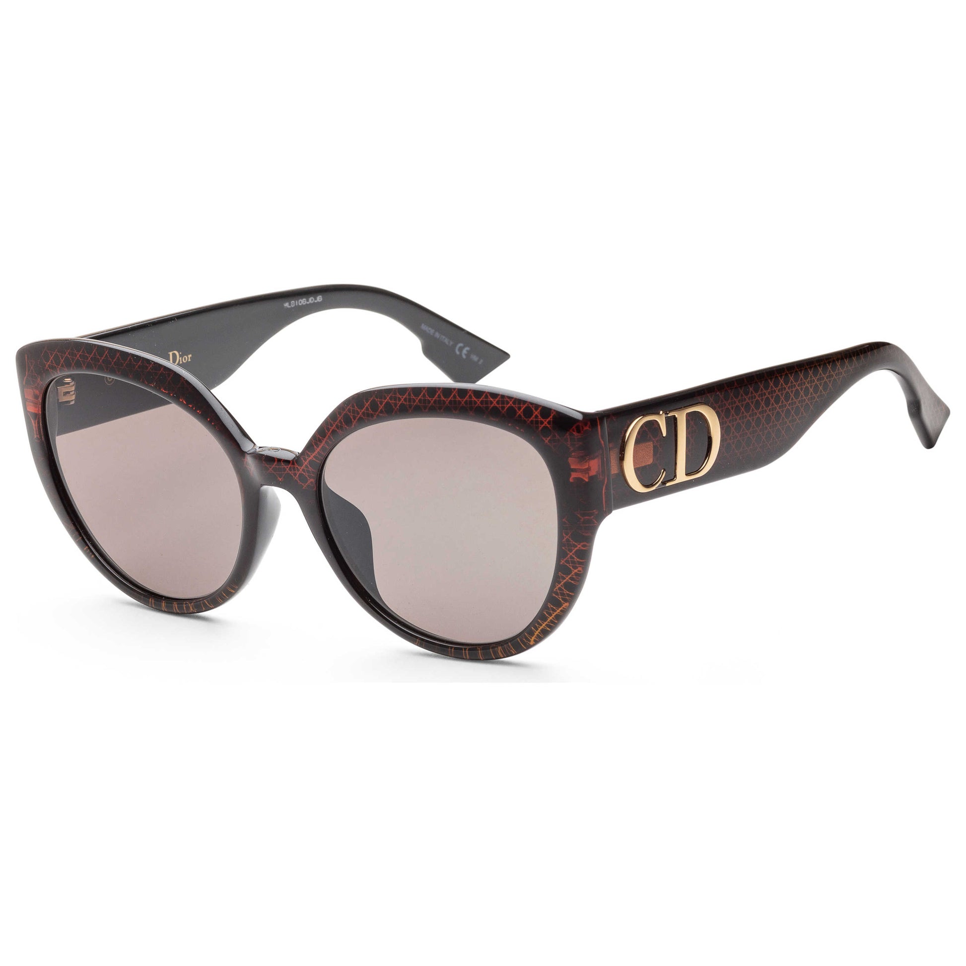 Front view of Christian Dior DDior Women's Sunglasses DDIORFS-DCB-2M