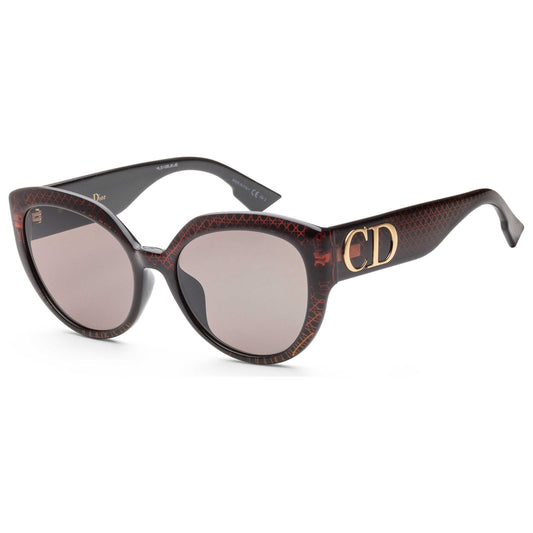 Front view of Christian Dior DDior Women's Sunglasses DDIORFS-DCB-2M