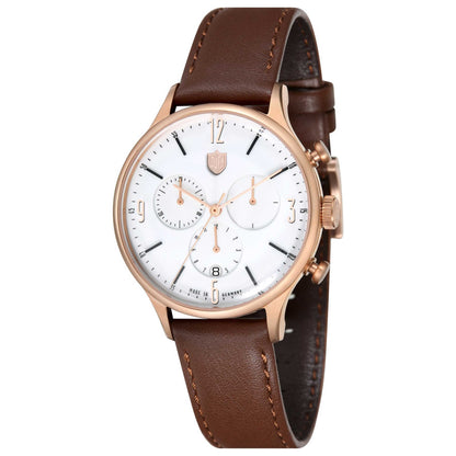 Front view of DuFa Van Der Rohe Men's Quartz Watch DF-9002-05