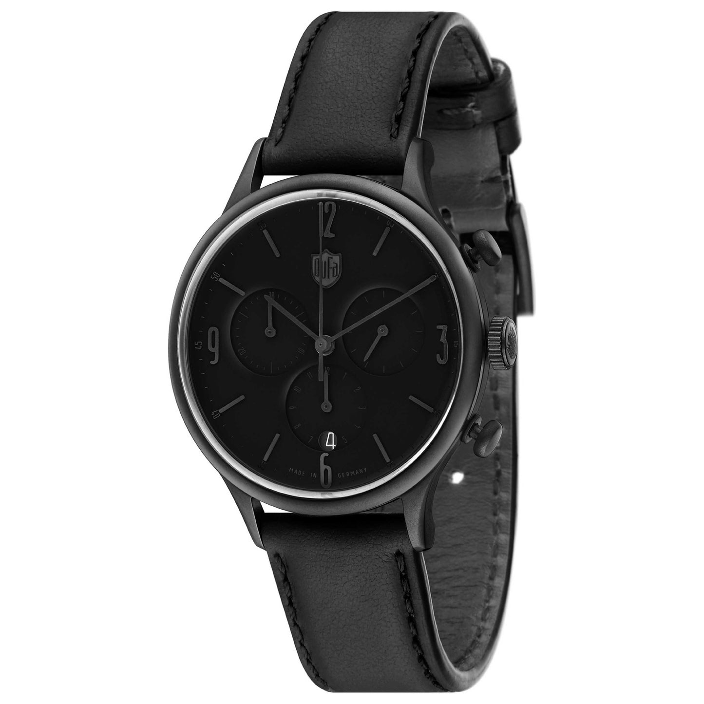 Front view of DuFa Van Der Roche Men's Quartz Watch DF-9002-0A