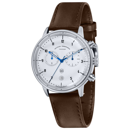 Front view of DuFa Hannes Men's Quartz Watch DF-9003-02