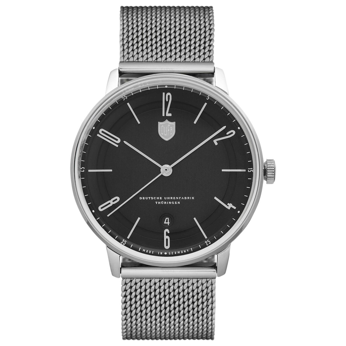 Front view of DuFa Bayer Men's Automatic Watch DF-9016-11