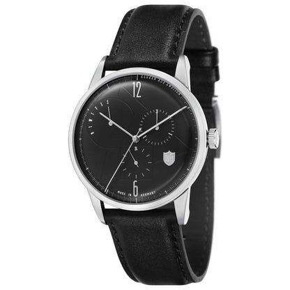 Front view of DuFa Weimar Men's Quartz Watch DF-9019-01