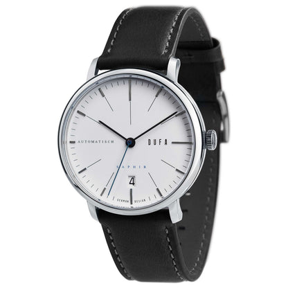 Front view of DuFa Saphir Men's Automatic Watch DF-9028-01