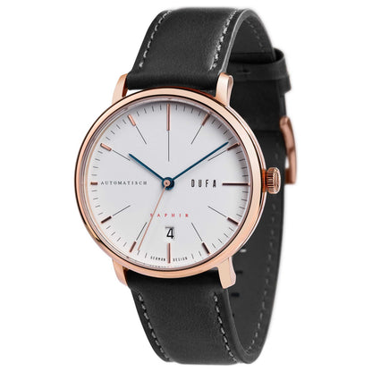 Front view of DuFa Saphir Men's Automatic Watch DF-9028-02