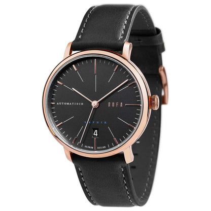 Front view of DuFa Saphir Men's Automatic Watch DF-9028-03