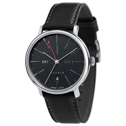 Front view of DuFa Saphir Men's Quartz Watch DF-9030-02