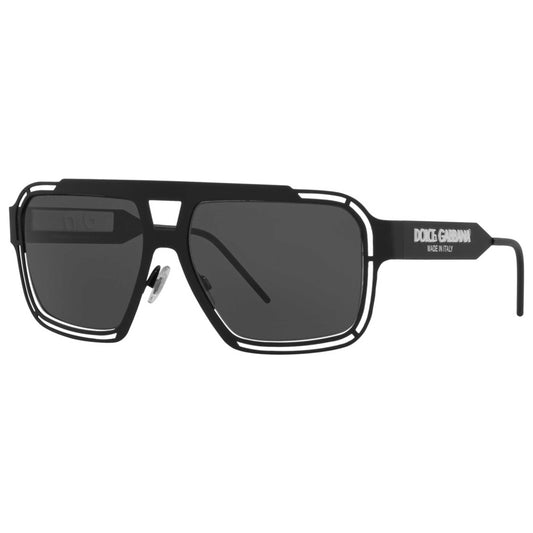 Front view of Dolce & Gabbana Logo Men's Sunglasses DG2270-327687-57
