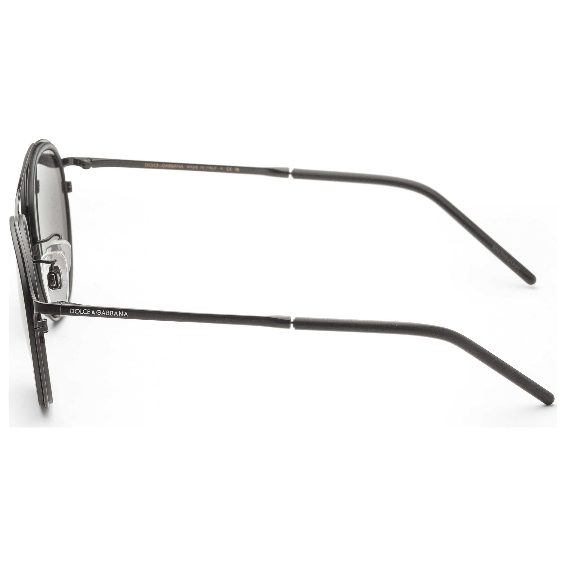Left view of Dolce & Gabbana Fashion Men's Sunglasses DG2276-01-87