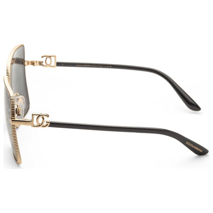 Left view of Dolce & Gabbana Fashion Women's Sunglasses DG2279-02-AL
