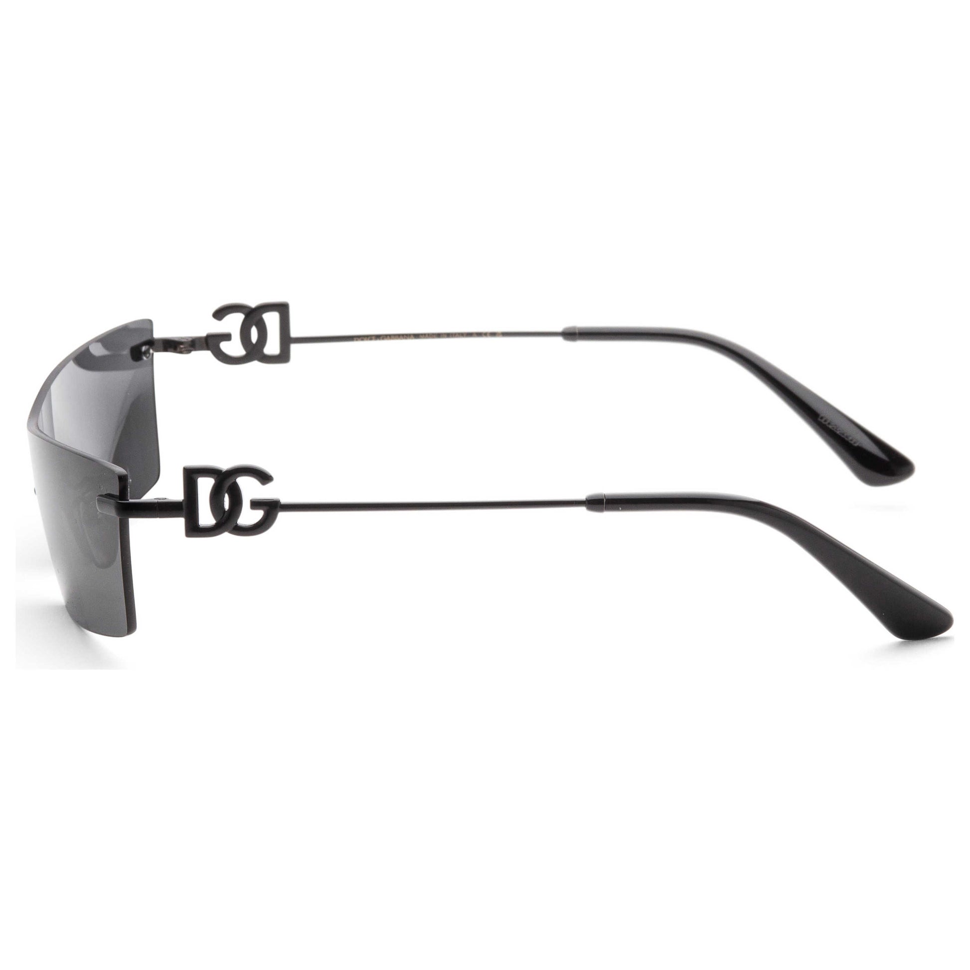 Left view of Dolce & Gabbana Fashion Women's Sunglasses DG2292-01-87-37