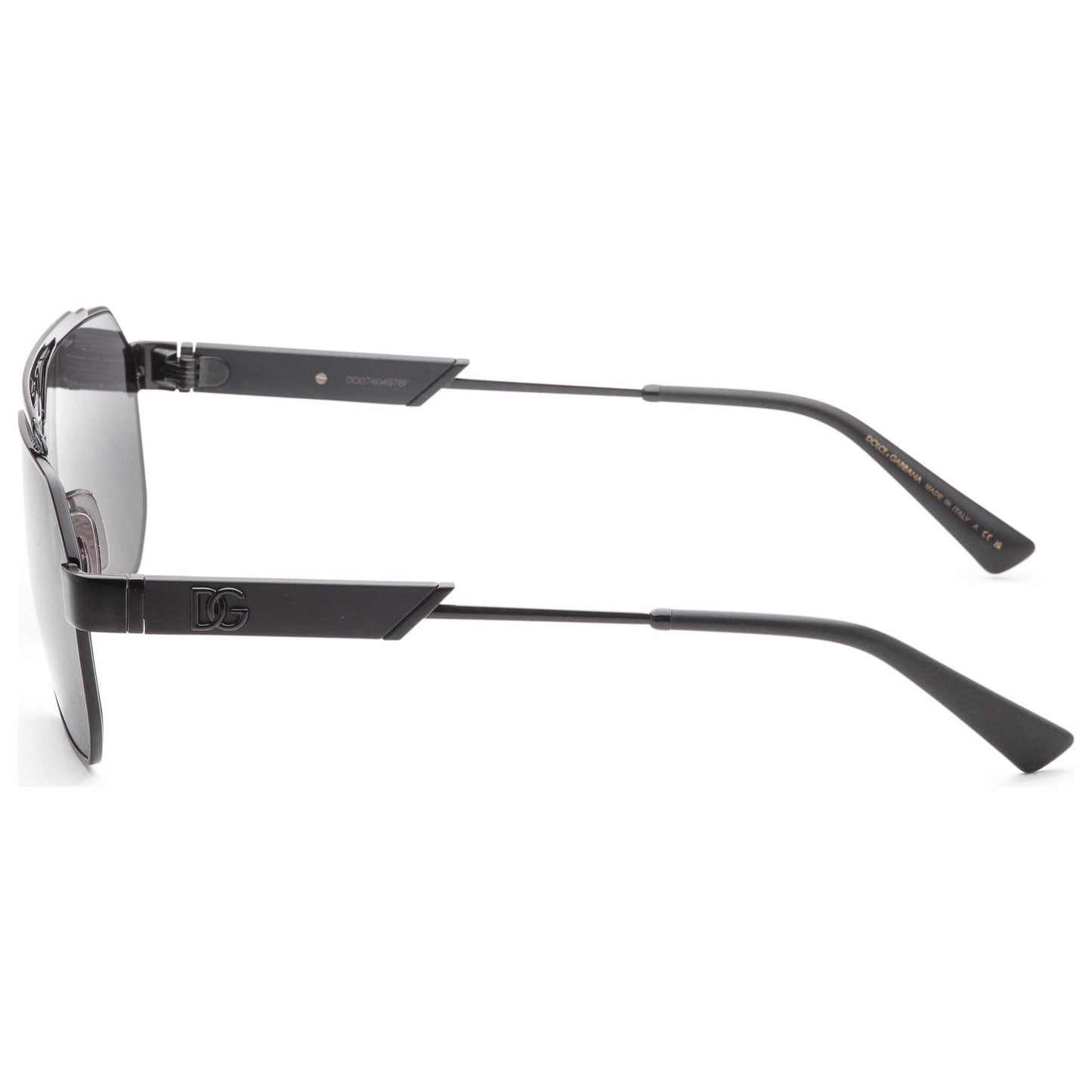Left view of Dolce & Gabbana Fashion Men's Sunglasses DG2294-01-87-59