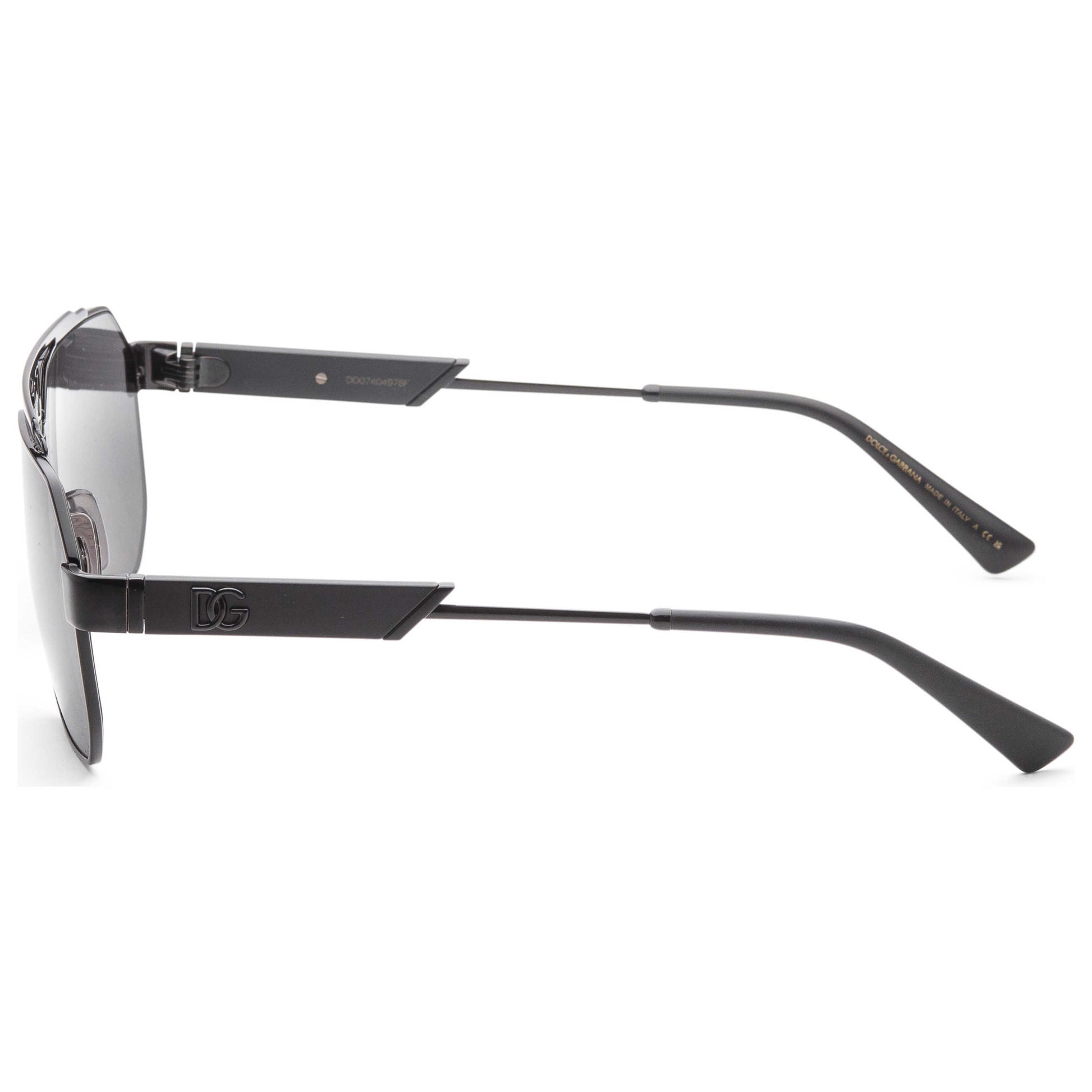 Left view of Dolce & Gabbana Fashion Men's Sunglasses DG2294-01-87-59