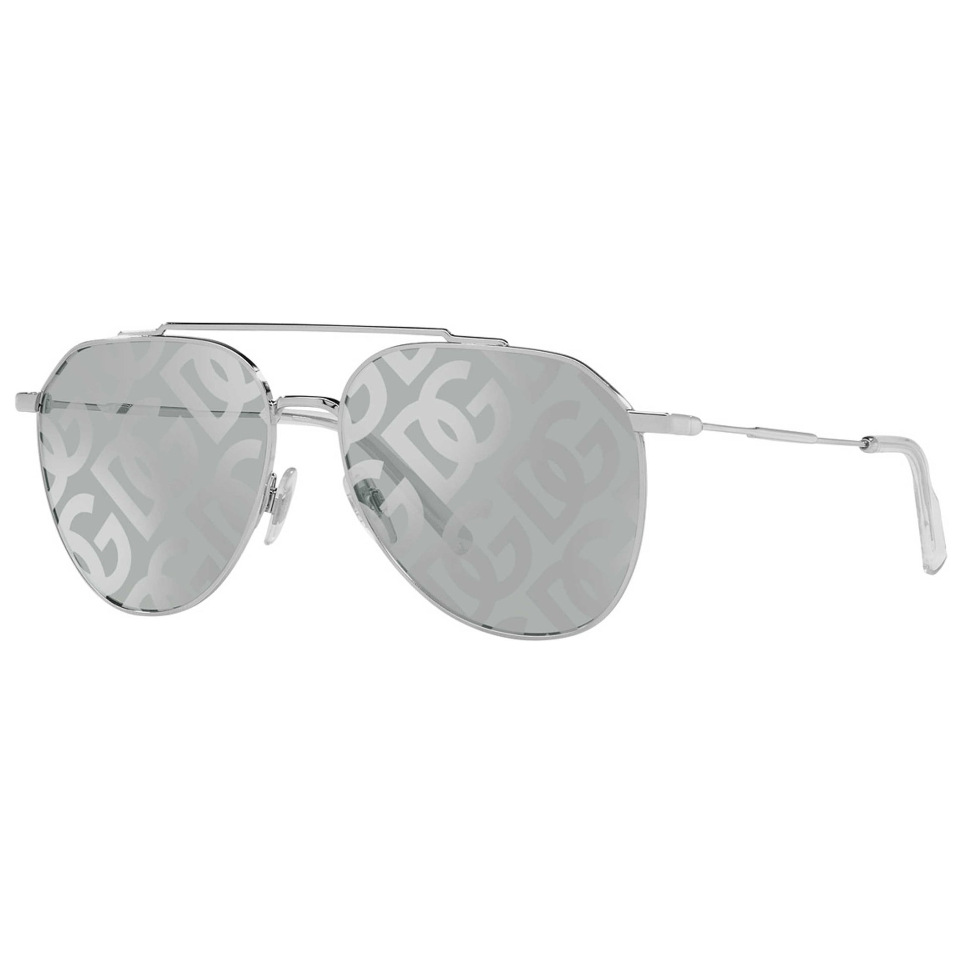 Front view of Dolce & Gabbana Fashion Men's Sunglasses DG2296-05-AL-58