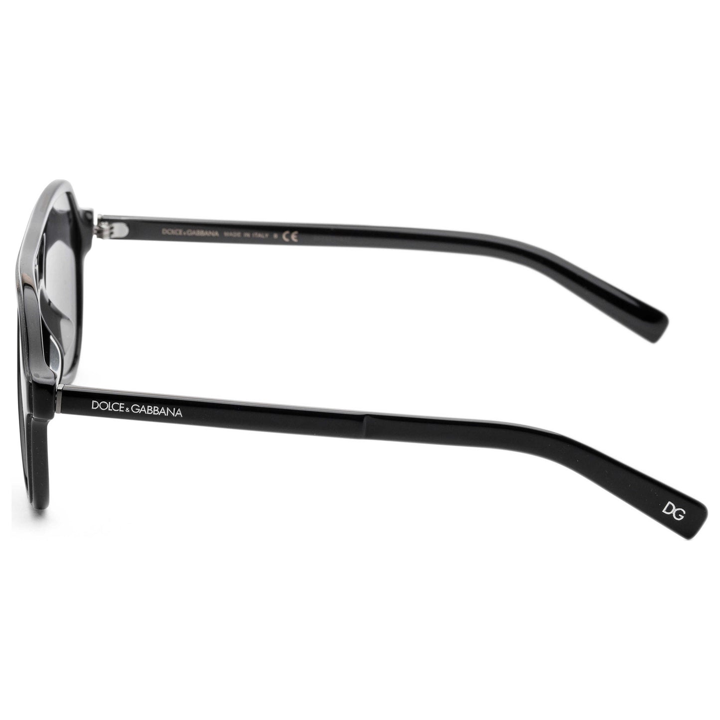 Left view of Dolce & Gabbana Fashion Men's Sunglasses DG4355F-501-87