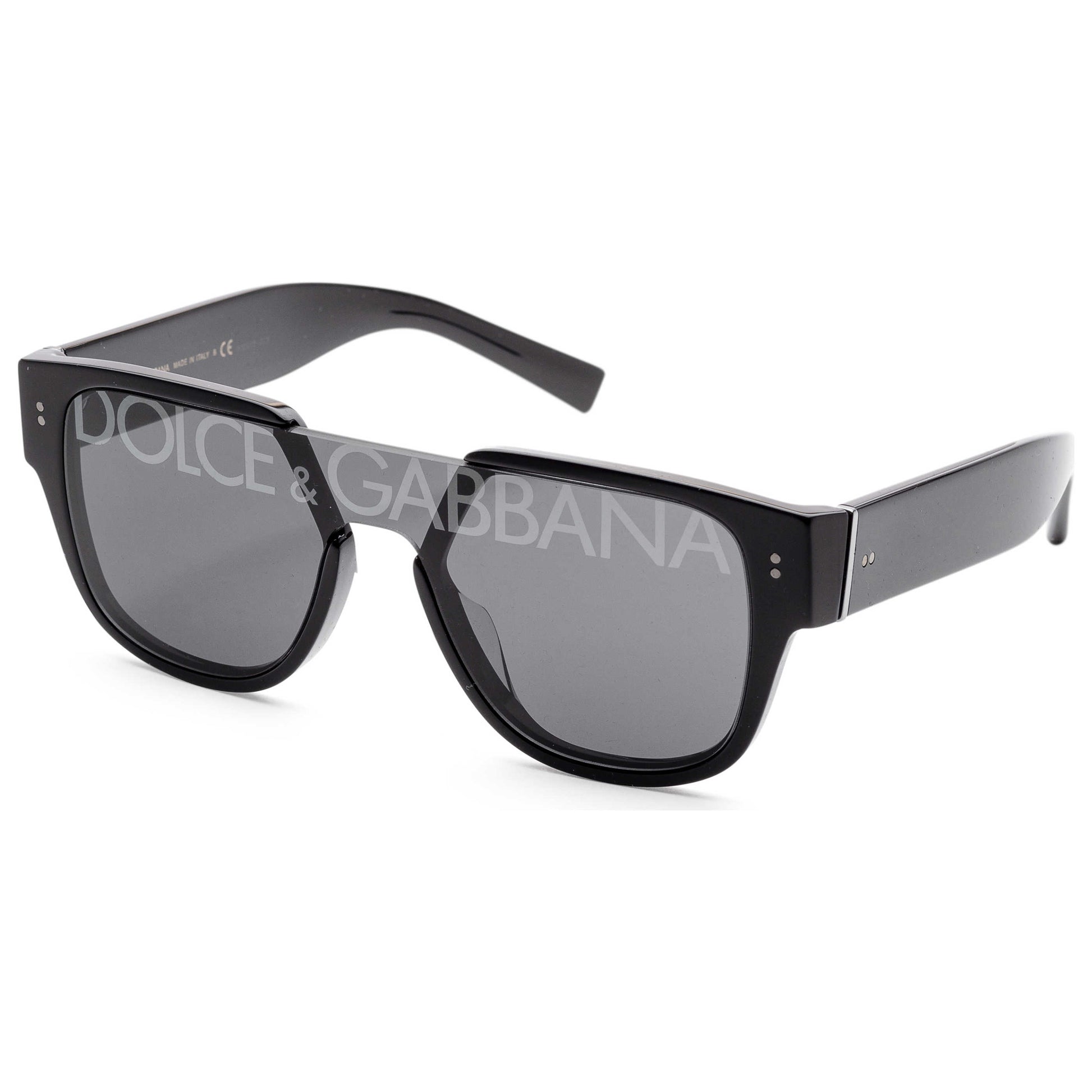 Front view of Dolce & Gabbana Fashion Men's Sunglasses DG4356F-501-M22