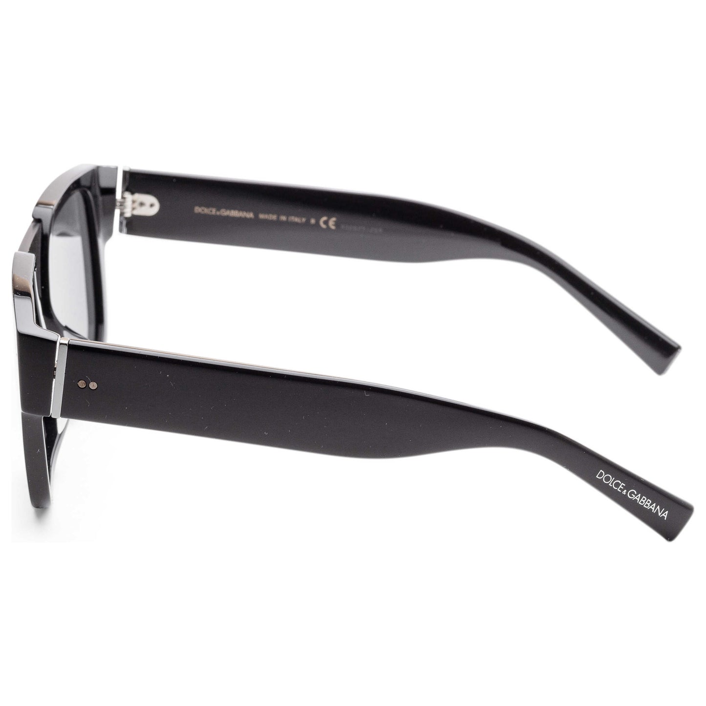 Left view of Dolce & Gabbana Fashion Men's Sunglasses DG4356F-501-M22
