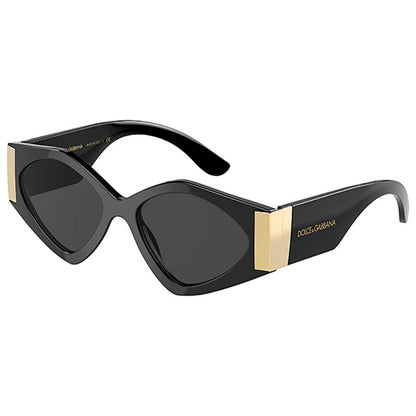 Front view of Dolce & Gabbana Fashion Women's Sunglasses DG4396F-501-87-55