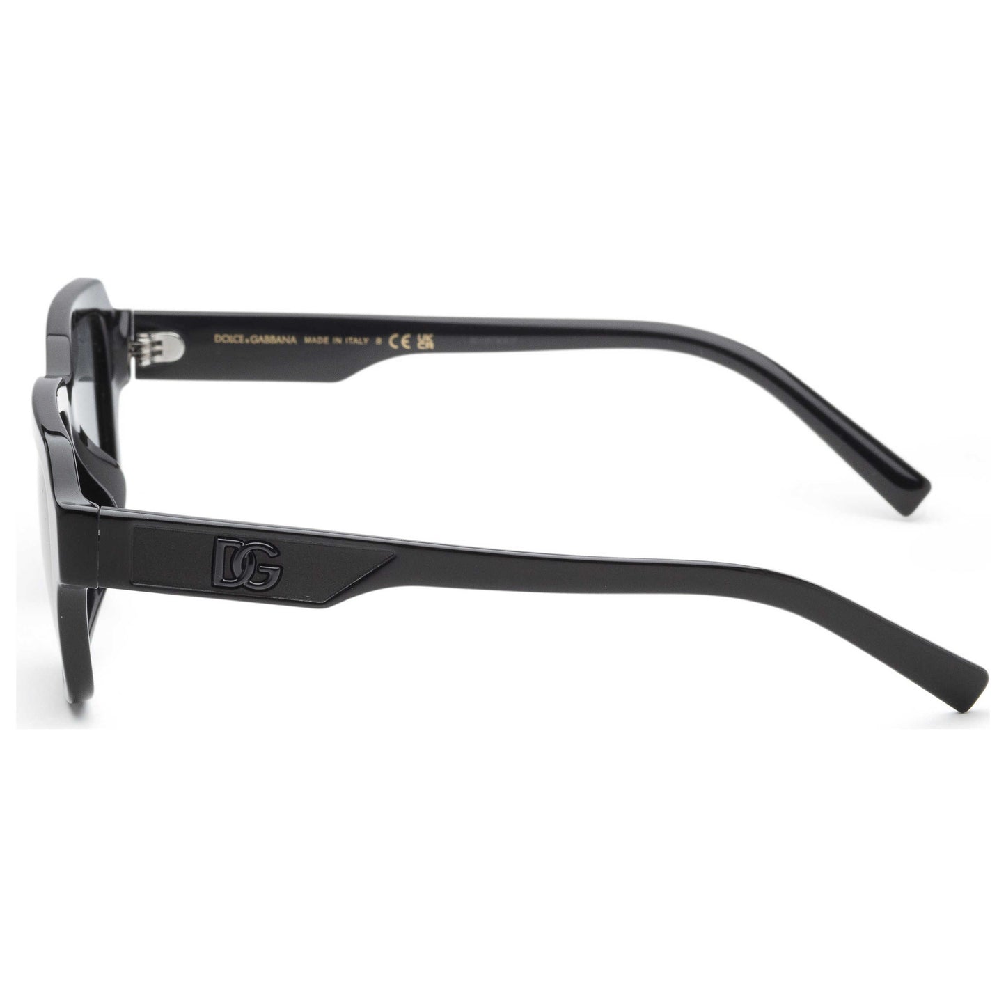 Left view of Dolce & Gabbana Fashion Men's Sunglasses DG4402F-501-87-52