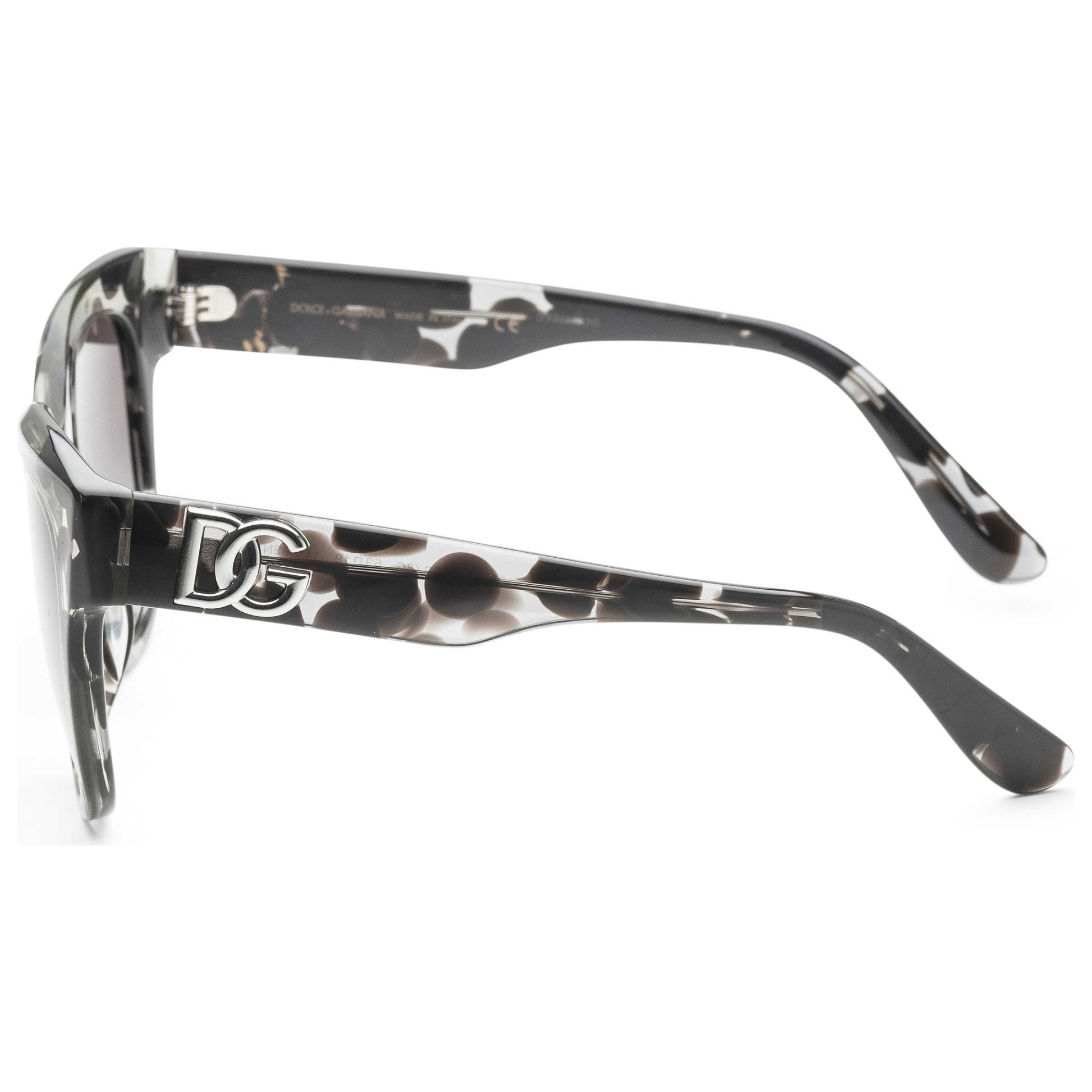 Left view of Dolce & Gabbana Fashion Women's Sunglasses DG4407F-33628G-53