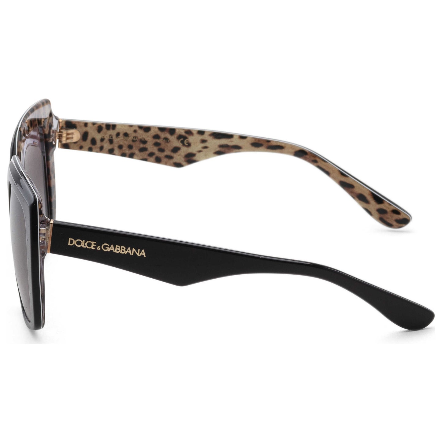 Left view of Dolce & Gabbana Fashion Women's Sunglasses DG4414-32998G-54