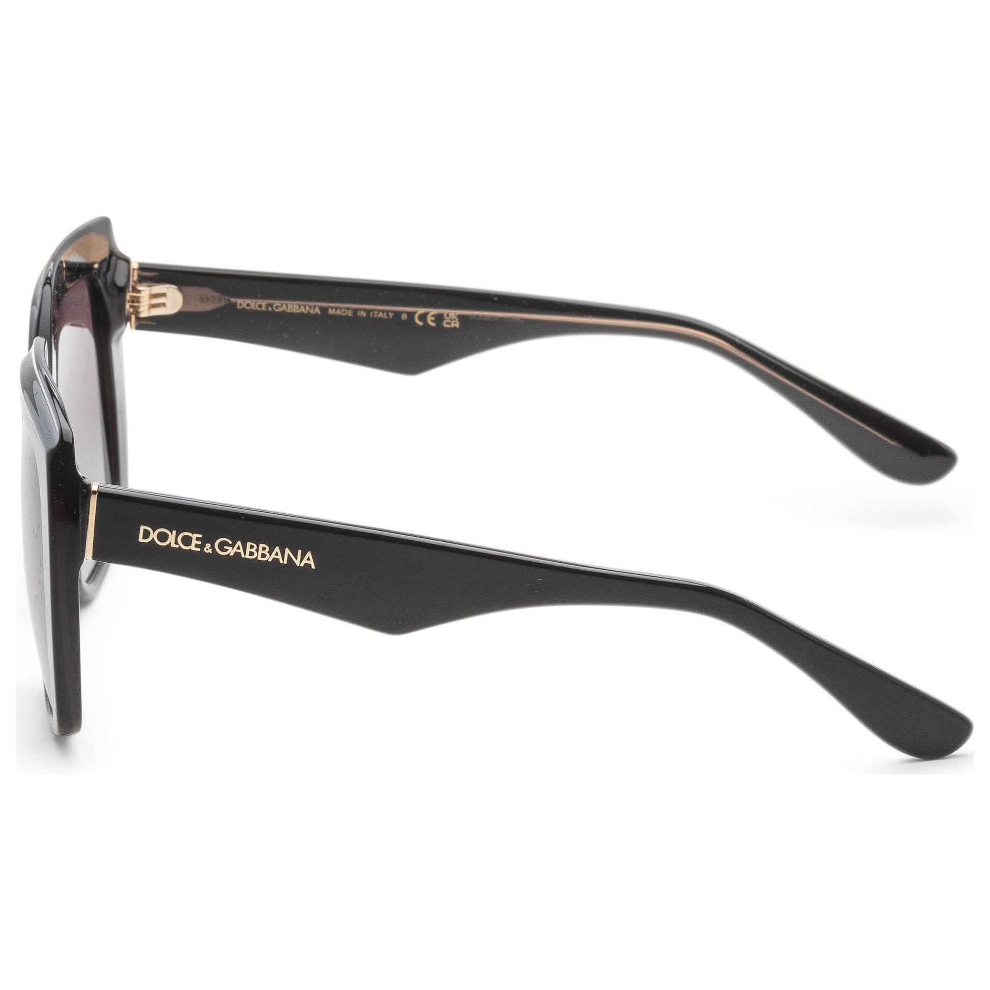 Left view of Dolce & Gabbana Fashion Women's Sunglasses DG4414-501-8G-54