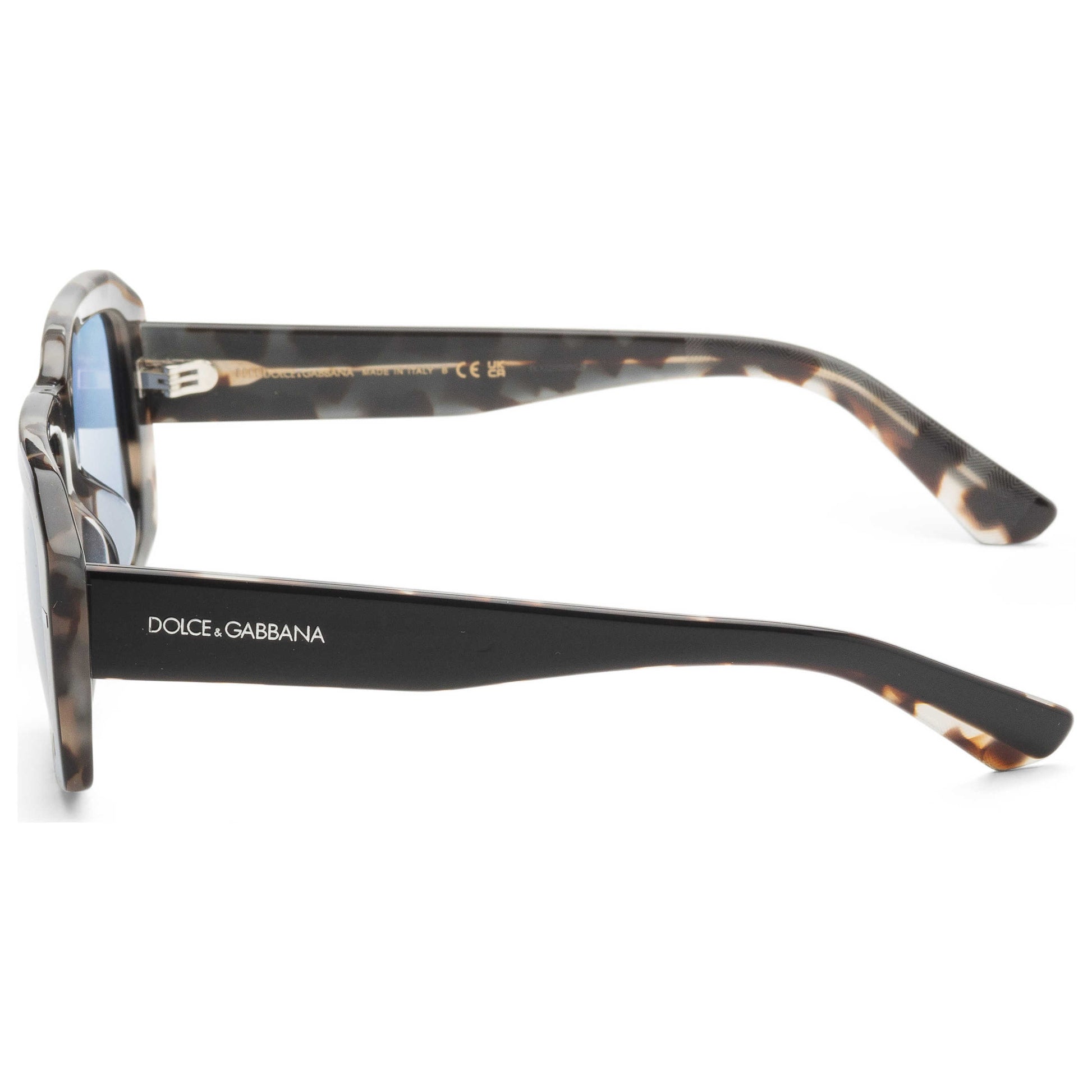 Left view of Dolce & Gabbana Fashion Men's Sunglasses DG4430F-34031U-54