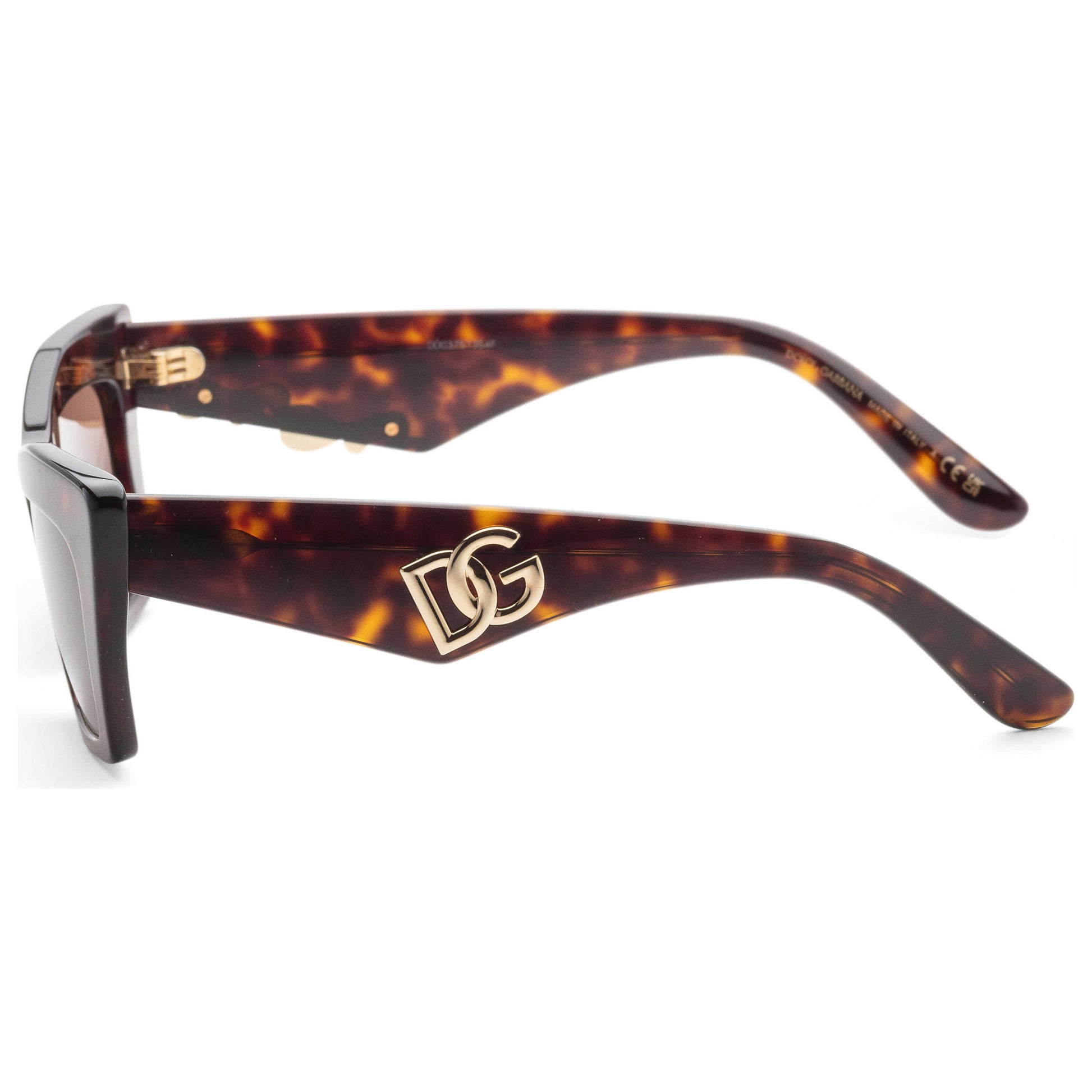 Left view of Dolce & Gabbana Fashion Women's Sunglasses DG4435-502-73-53