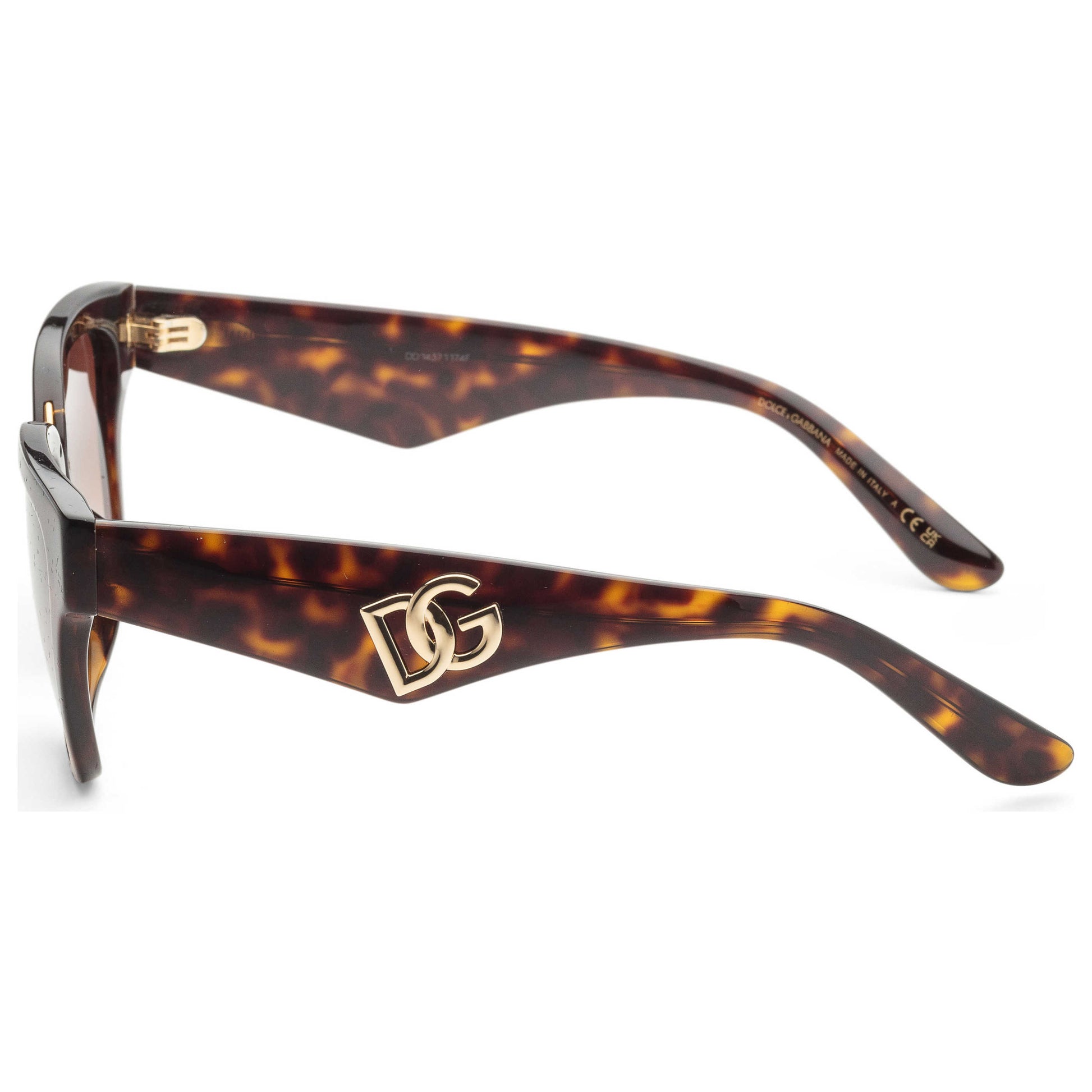 Left view of Dolce & Gabbana Fashion Women's Sunglasses DG4437F-502-13-51