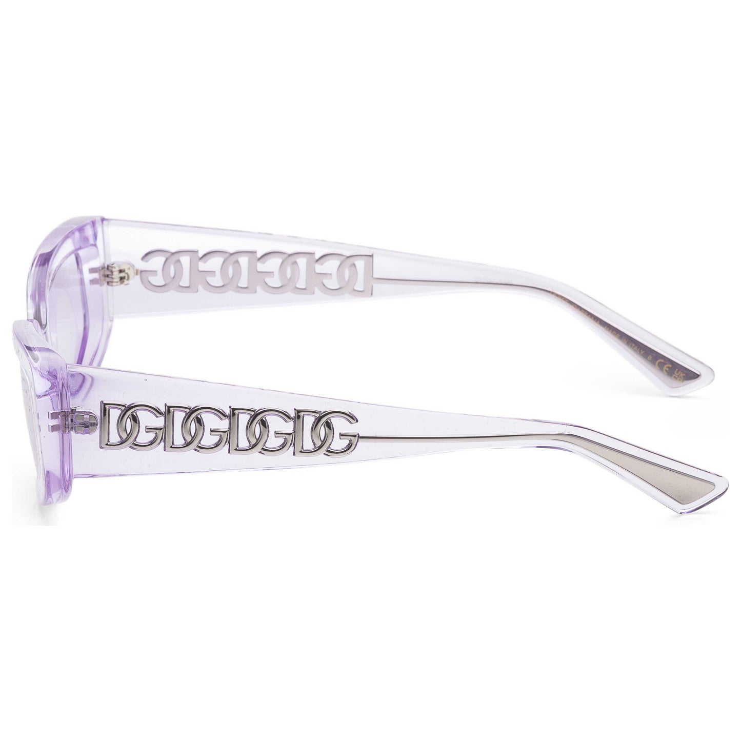 Left view of Dolce & Gabbana Fashion Women's Sunglasses DG4445-33821A-54