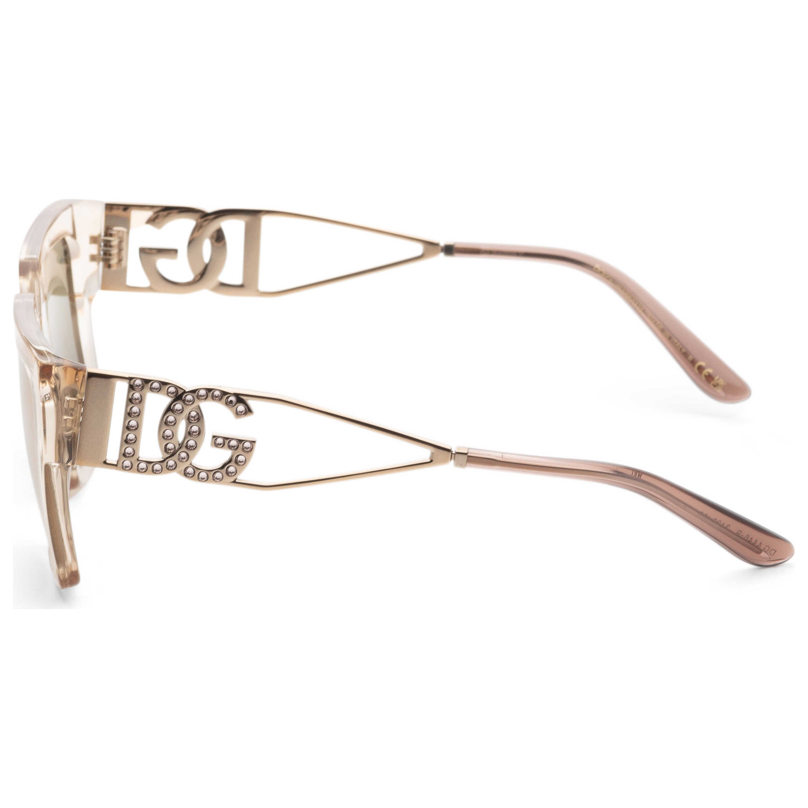 サングラス DOLCE & GABBANA Woman Sunglasses Brown 0DG4446B 343203 Dolce & Gabbana Women's Sunglasses DG4446B-343203-53