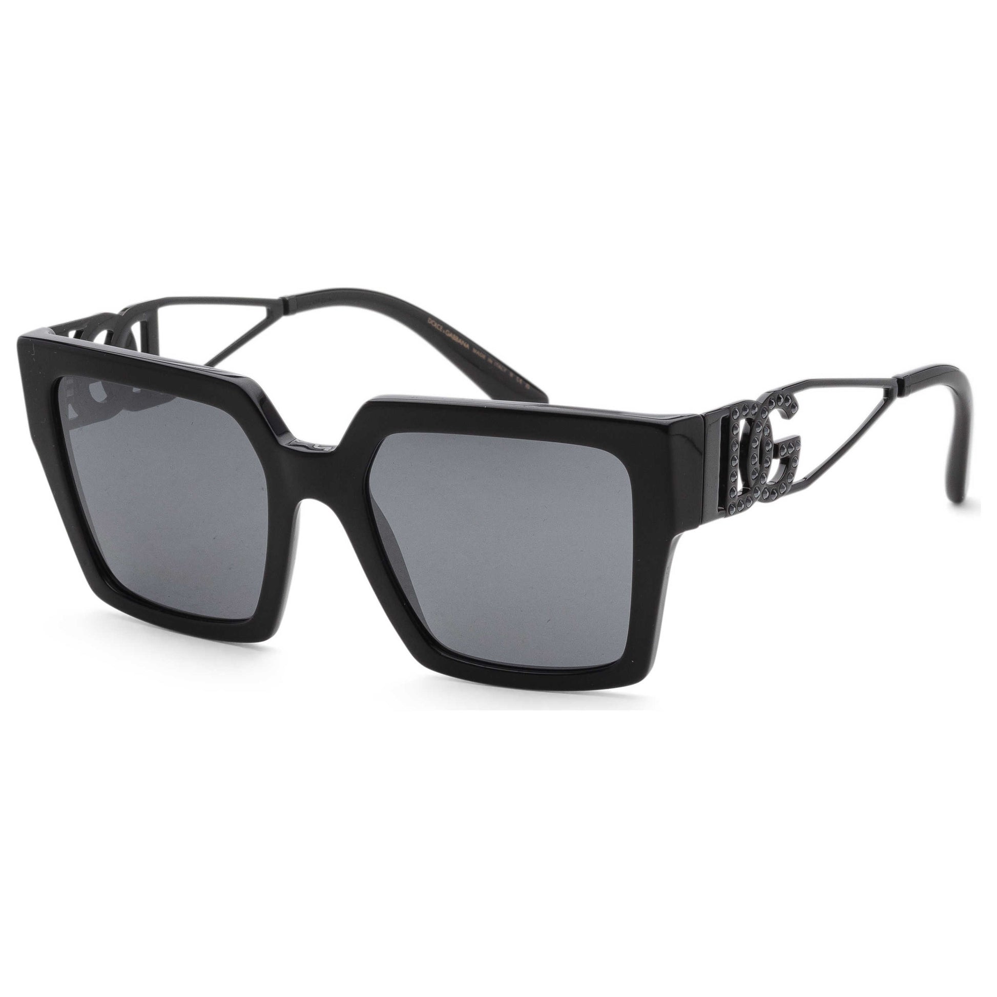 Front view of Dolce & Gabbana Fashion Women's Sunglasses DG4446B-501-6G-53