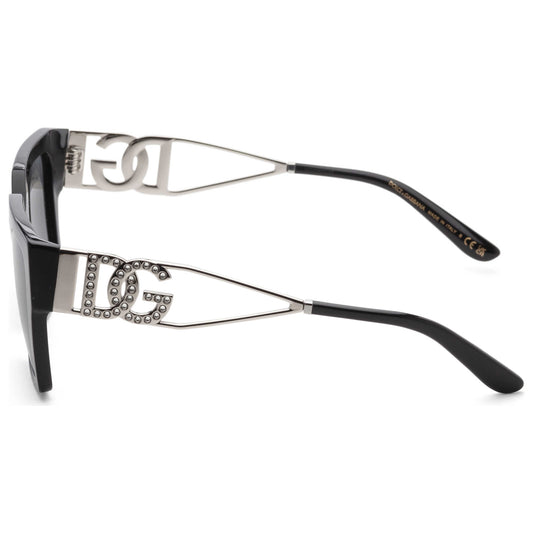 Left view of Dolce & Gabbana Fashion Women's Sunglasses DG4446B-501-87-53