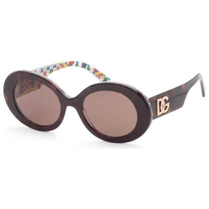 Front view of Dolce & Gabbana Fashion Women's Sunglasses DG4448-321773-51