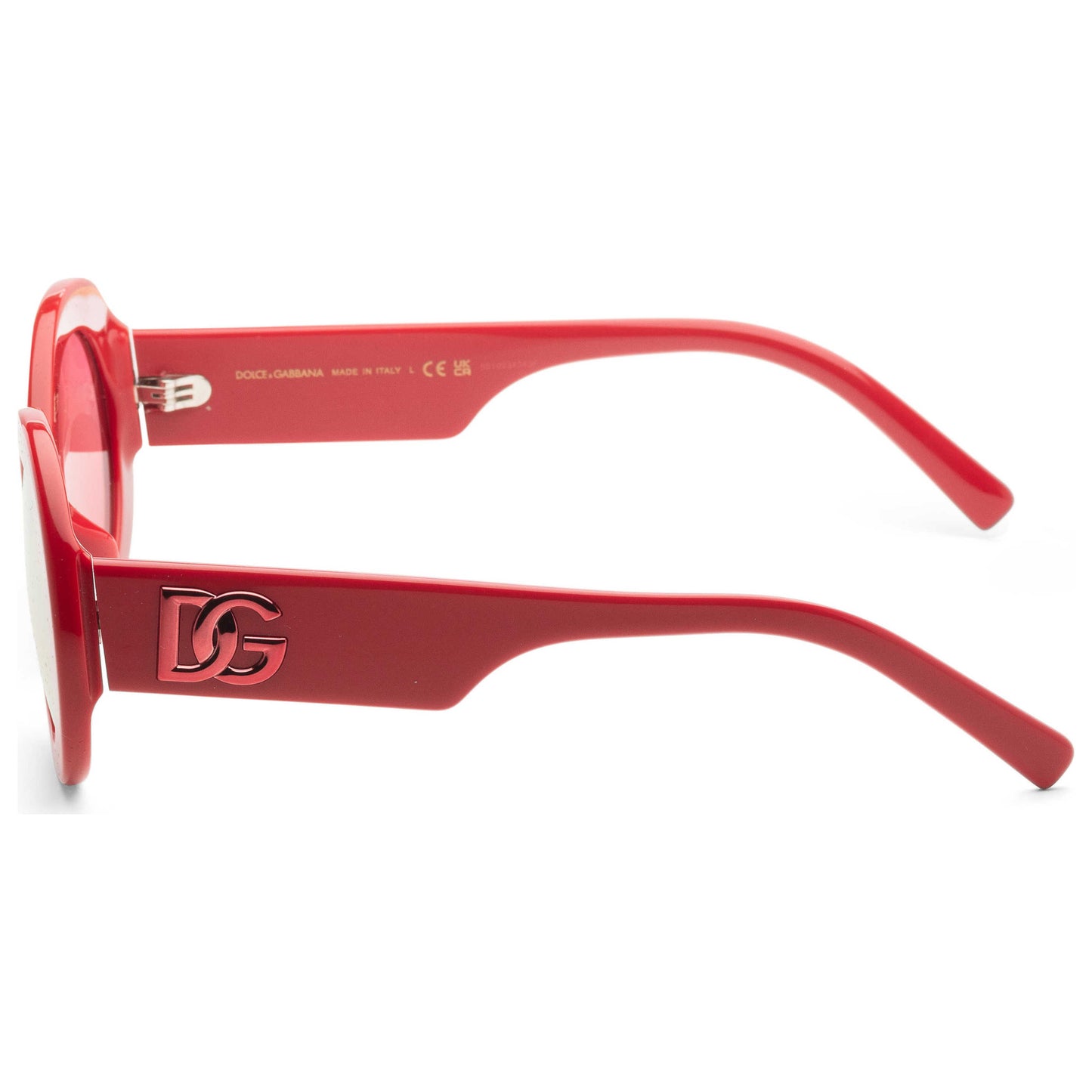 Left view of Dolce & Gabbana Fashion Women's Sunglasses DG4448F-3088E4-51