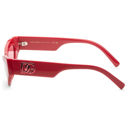 Left view of Dolce & Gabbana Fashion Women's Sunglasses DG4450F-3088E4-52