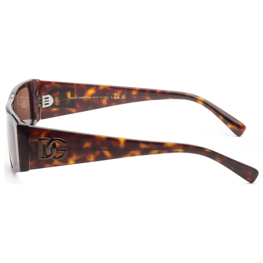 Left view of Dolce & Gabbana Fashion Men's Sunglasses DG4453F-502-73-55