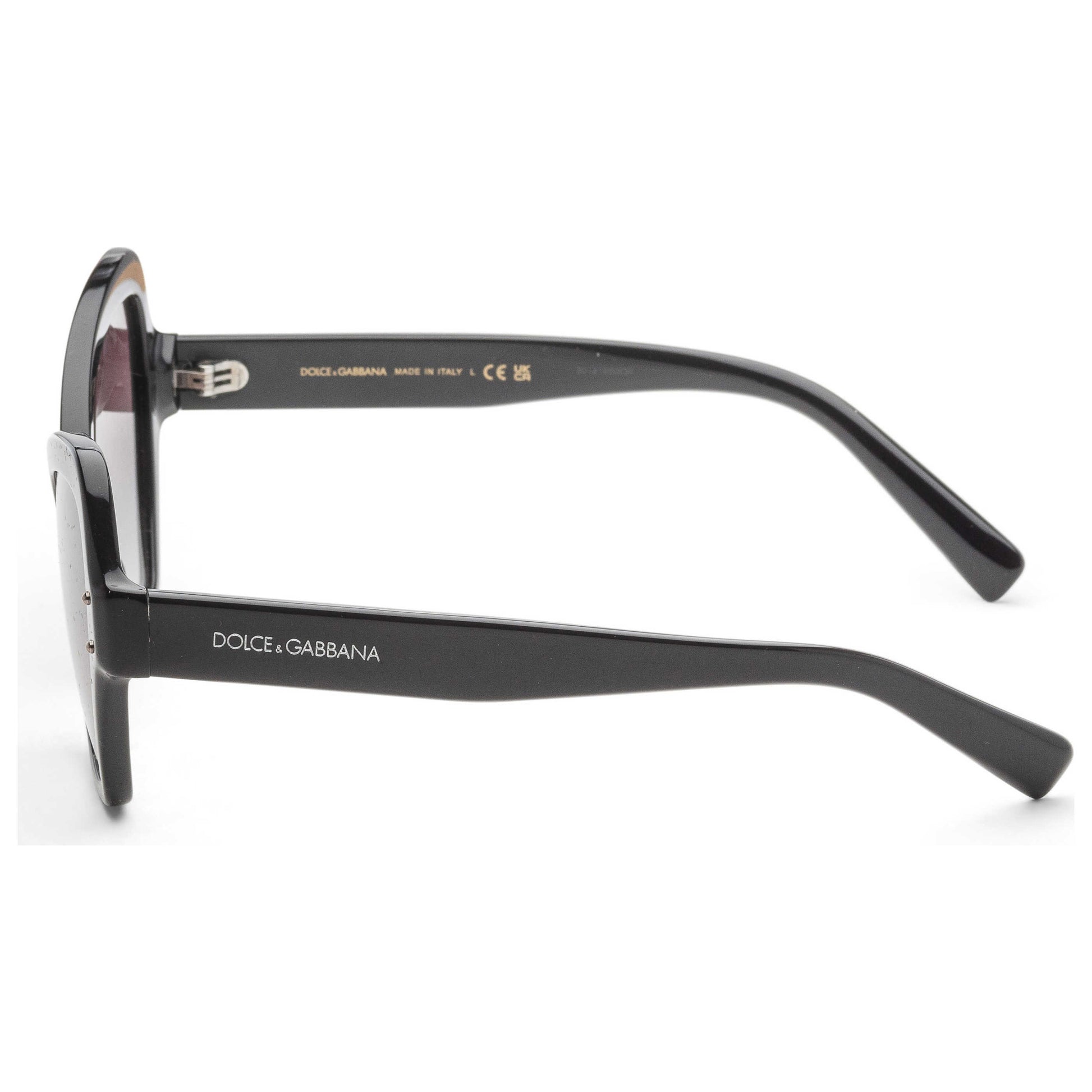 Left view of Dolce & Gabbana Fashion Women's Sunglasses DG4463-501-8G-56
