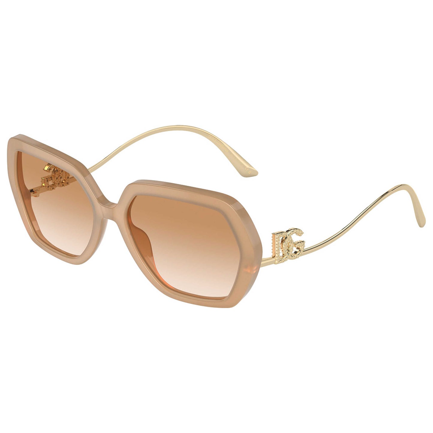 Front view of Dolce & Gabbana Fashion Women's Sunglasses DG4468B-34373B-58