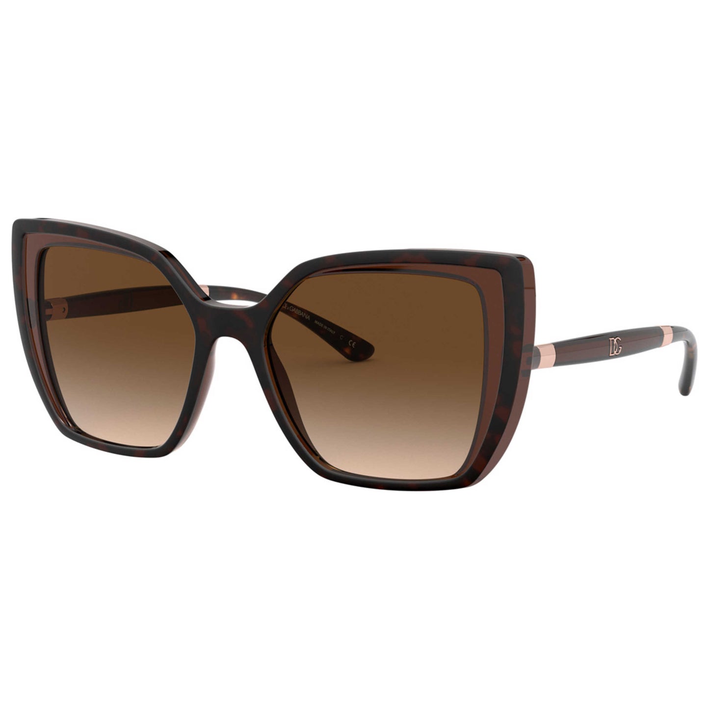 Front view of Dolce & Gabbana Fashion Women's Sunglasses DG6138-318513-55