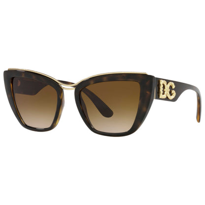 Front view of Dolce & Gabbana Fashion Women's Sunglasses DG6144-502-13-54