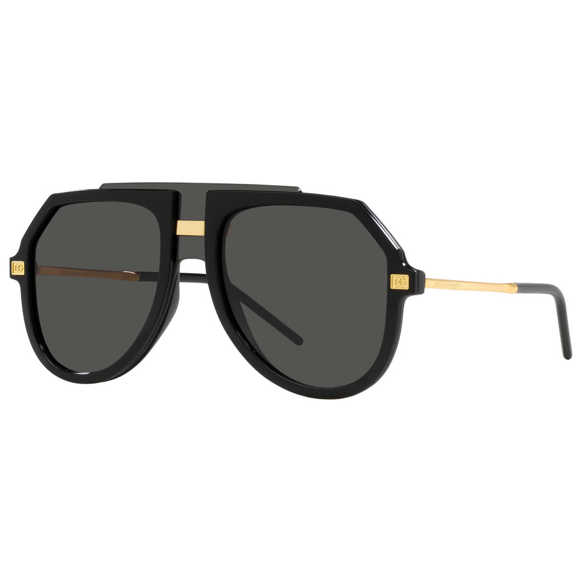 Front view of Dolce & Gabbana Fashion Men's Sunglasses DG6195-501-87-45