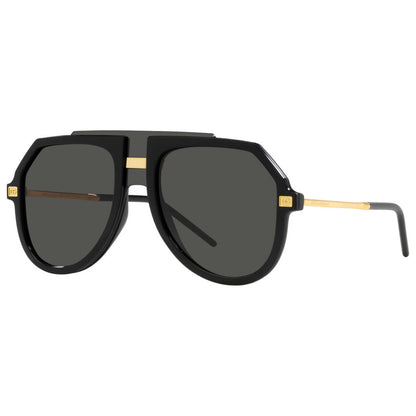 Front view of Dolce & Gabbana Fashion Men's Sunglasses DG6195-501-87-45