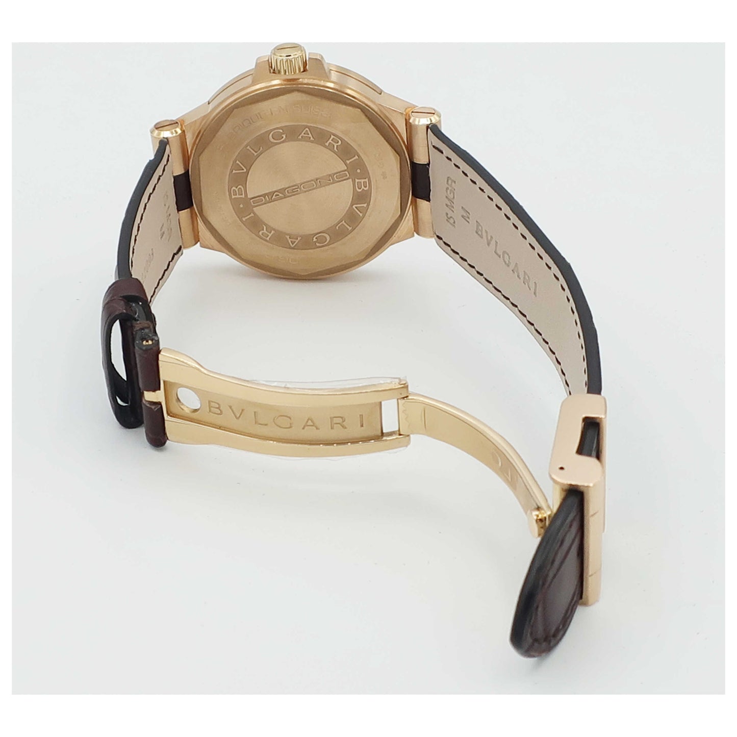 Bulgari Diagono Men's Automatic Watch DGP40C6GLD-SD - Image #7