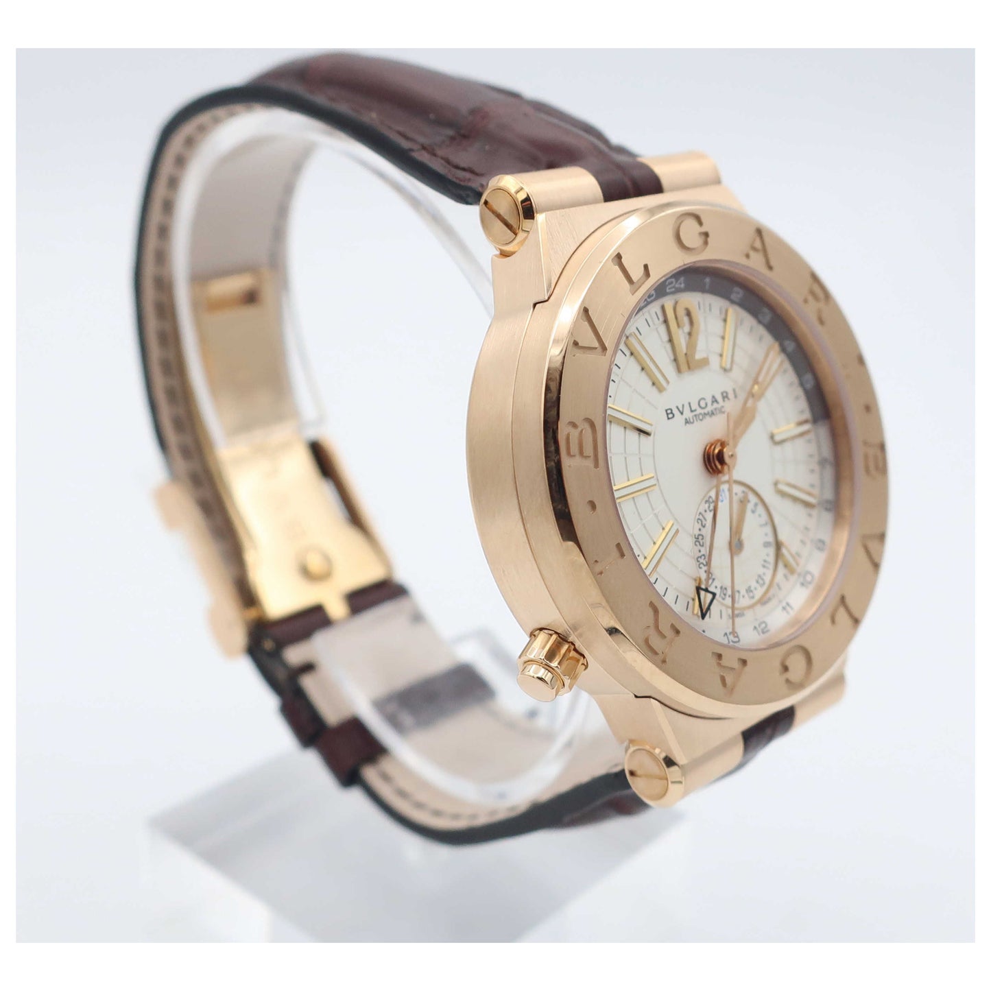 Bulgari Diagono Men's Automatic Watch DGP40C6GLDGMT-SD - Image #3