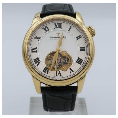 Front view of Dreyfuss 1925 Men's Automatic Watch DGS00092-01-SDV0