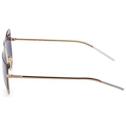 Left view of Christian Dior Split Women's Sunglasses DIOR-SPLIT1-SHBLUE-GD