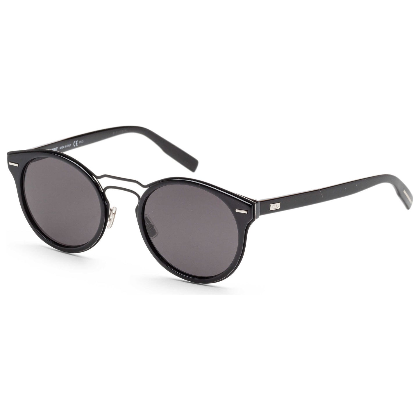 Front view of Christian Dior Homme Black Tie Men's Sunglasses DIOR0209S-0GLR-Y1