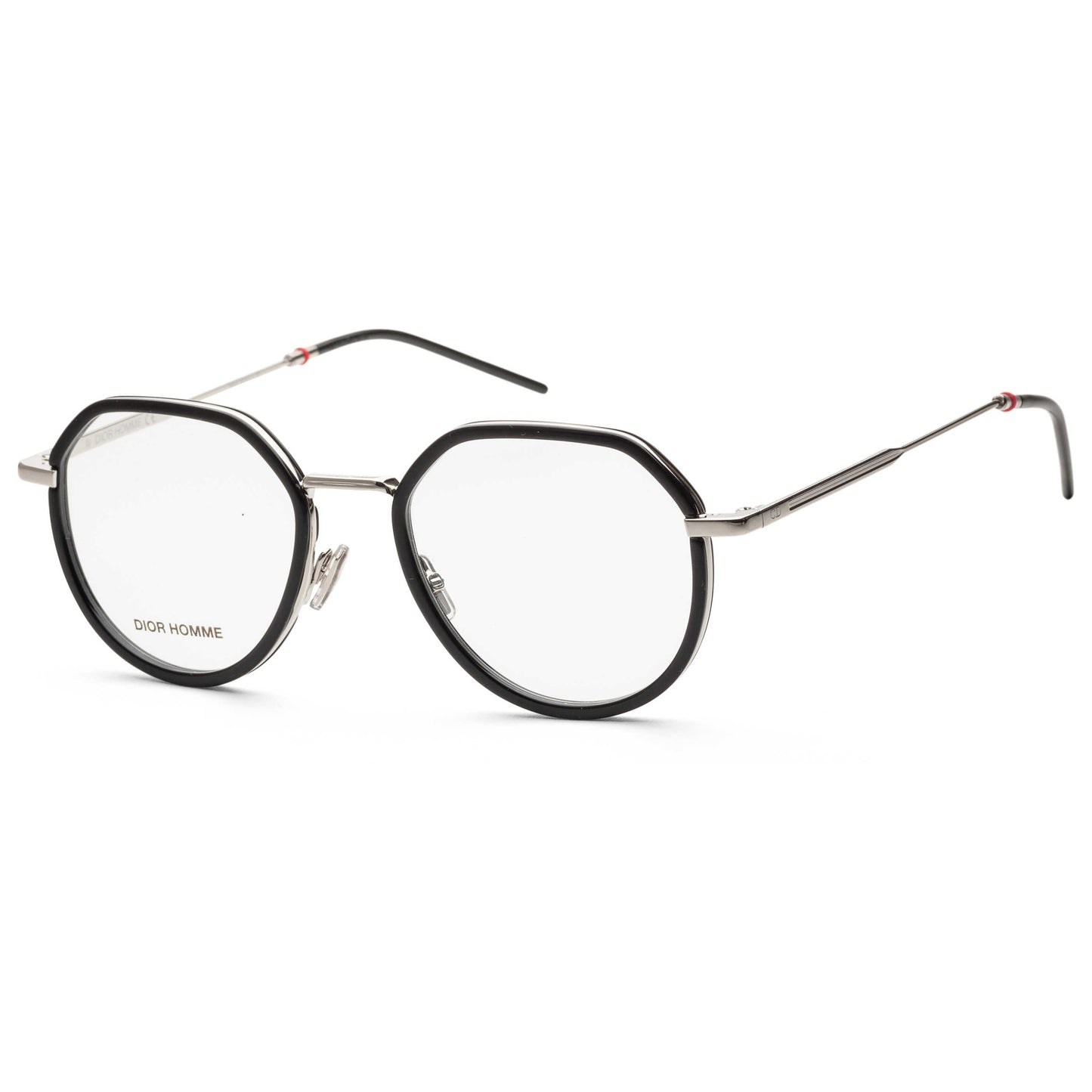 Front view of Christian Dior Homme Black Tie Men's Opticals DIOR0228-0CSA-50-19